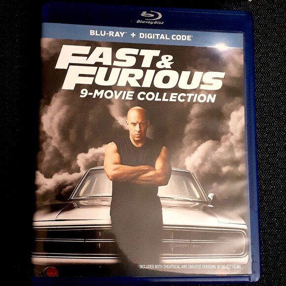 Fast & Furious 9 Movie Collection Blu-ray "Like New" - with Bonus Disc Too Boxed - Picture 2 of 6